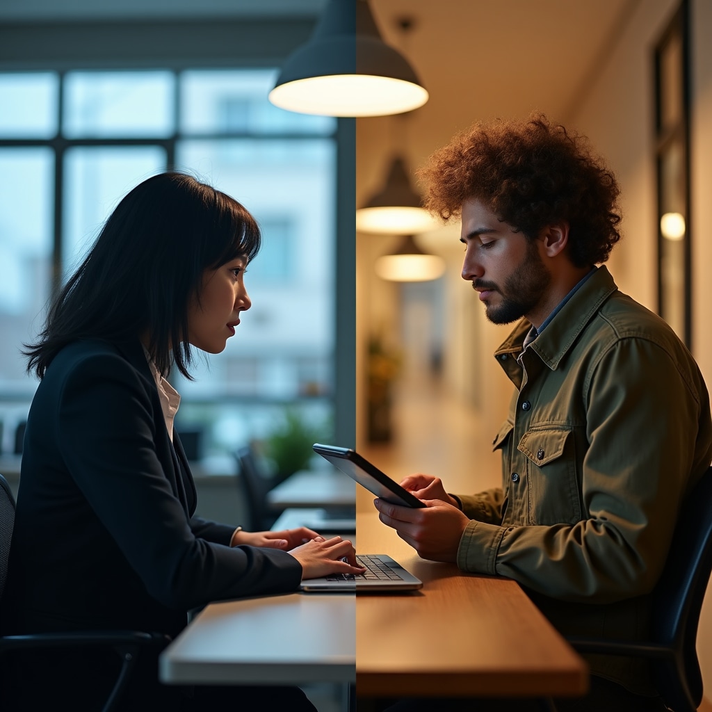 Schermata comunicazione interna tra operatori e volontari